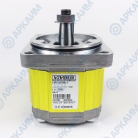 Гидронасос Vivoil X2P4142FSRA (XV-2P/0.4) 2 гр, 4.2 см3, до 14 л/мин, Ø17,4, M6, правое вращение
