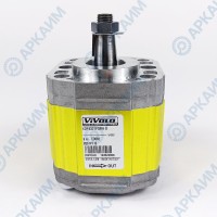 Гидронасос Vivoil X2P4321FSRA (XV-2P/0.6) 2 гр, 6 см3, до 21 л/мин, Ø17,4, M6, левое вращение