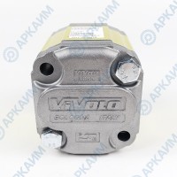 Гидронасос Vivoil X2P4332CSRA (XV-2P/0.6) 2 гр, 6 см3, до 21 л/мин, Ø15, M6, правое вращение