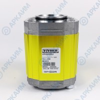Гидронасос Vivoil X2P5332CSRA (XV-2P/19) 2 гр, 19.20 см3, до 57 л/мин, Ø15, M6, правое вращение