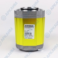 Гидронасос Vivoil X2P5532CSRA (XV-2P/22) 2 гр, 22.80 см3, до 66 л/мин, Ø15, M6, правое вращение