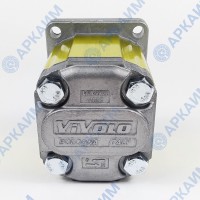 Мотор гидравлический Vivoil X2U4742FSRA (X-2U/11) 10,8 см3, Ø15 - Ø20, правое вращение до 260 бар, 2 гр, вал 1:5, Ø17.4, немецкий фланец Ø80