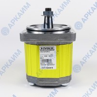 Мотор гидравлический Vivoil X2U4742FSRA (X-2U/11) 10,8 см3, Ø15 - Ø20, правое вращение до 260 бар, 2 гр, вал 1:5, Ø17.4, немецкий фланец Ø80