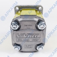 Мотор гидравлический Vivoil X2U5102ECBA (XV-2U/17) 16,8 см3, BSP1/2 - BSP3/4, правое вращение до 260 бар, 2 гр, вал 1:8, Ø17.4, еврофланец Ø36,5