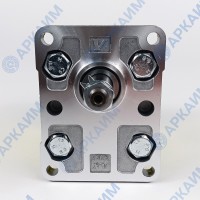 Мотор гидравлический Vivoil X2U5102ECBA (XV-2U/17) 16,8 см3, BSP1/2 - BSP3/4, правое вращение до 260 бар, 2 гр, вал 1:8, Ø17.4, еврофланец Ø36,5