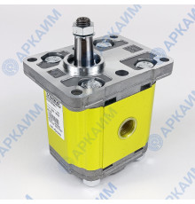 Гидромотор Vivoil X2U5102ECBA (XV-2U/17) 16,8 см3, BSP1/2 - BSP3/4, правое вращение до 260 бар, 2 гр, вал 1:8, Ø17.4, еврофланец Ø36,5
