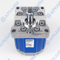 Мотор гидравлический Vivoil X3M7401AEEE (XV-3M/32) 32,27 см3, BSP 1 ⇄ BSP 1, реверсивный до 250 бар, 3 гр, вал 1:8, Ø22, немецкий фланец Ø50.8