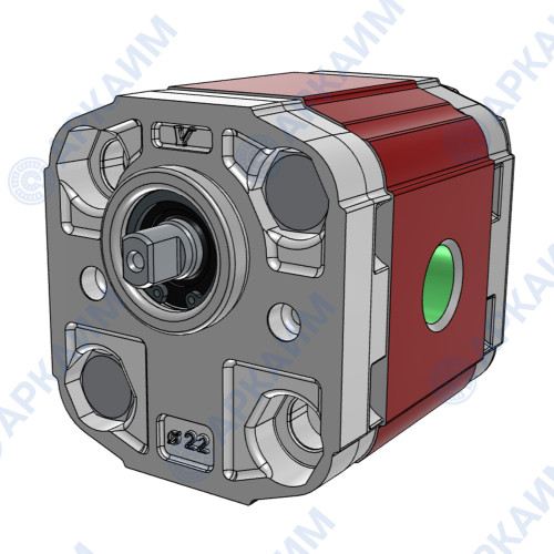 Гидронасос Vivoil X0P0421BBBA (XV 0P/0.45) 0 гр, 0,45 см3, до 3,9 л/мин, ¼ bsp, левое вращение