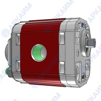 Гидравлический насос Vivoil X0P0122BBBA (XV-0P/0.17) 0 гр, 0.16 см3, до 1.3 л/мин, ¼ bsp, правое вращение