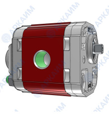 Гидравлический насос Vivoil X0P0122BBBA (XV-0P/0.17) 0 гр, 0.16 см3, до 1.3 л/мин, ¼ bsp, правое вращение