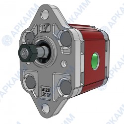 Гидронасос Vivoil X0P0201ABBA (XV 0P/0.25) 0 гр, 0,24 см3, до 2,05 л/мин, ¼ bsp, левое вращение