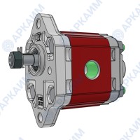 Гидравлический насос Vivoil X0P0102ABBA (XV-0P/0.17) 0 гр, 0.16 см3, до 1.3 л/мин, ¼ bsp, правое вращение