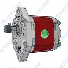 Гидравлический насос Vivoil X0P0102ABBA (XV-0P/0.17) 0 гр, 0.16 см3, до 1.3 л/мин, ¼ bsp, правое вращение