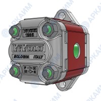 Гидронасос Vivoil X0P0201ABBA (XV 0P/0.25) 0 гр, 0,24 см3, до 2,05 л/мин, ¼ bsp, левое вращение