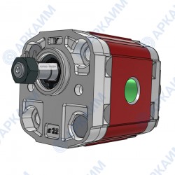 Гидронасос Vivoil X0P0111BBBA (XV-0P/0.17) 0 гр, 0.16 см3, до 1.3 л/мин, ¼ bsp, левое вращение
