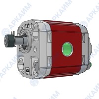 Гидравлический насос Vivoil X0P0112BBBA (XV-0P/0.17) 0 гр, 0.16 см3, до 1.3 л/мин, ¼ bsp, правое вращение