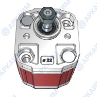 Гидронасос Vivoil X0P0111BBBA (XV-0P/0.17) 0 гр, 0.16 см3, до 1.3 л/мин, ¼ bsp, левое вращение
