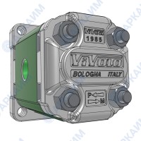 Гидронасос Vivoil X1P2701FBBA (XV-1P/4,3) 1 гр, 4,16 см3, до 25,8 л/мин, 3/8" BSPP, левое вращение