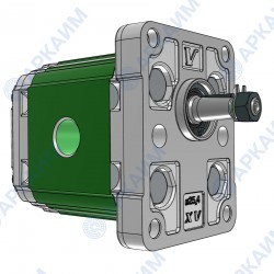 Гидронасос Vivoil X1P2702FBBA (XV-1P/4,3) 1 гр, 4,16 см3, до 25,8 л/мин, 3/8" BSPP, правое вращение
