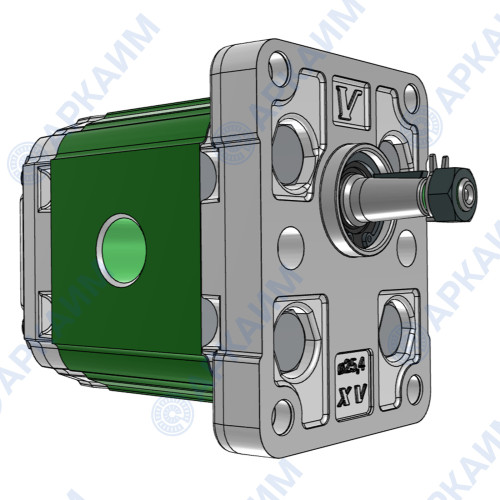 Гидронасос Vivoil X1P3202FBBA (XV-1P/6,5) 1 гр, 6,50 см3, до 32,5 л/мин, 3/8" BSPP, правое вращение