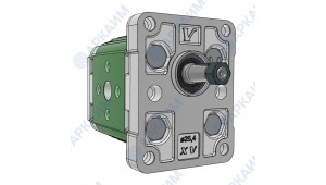 Гидронасос Vivoil X1P2302FIIA (XV-1P/3,2) 1 гр, 3,12 см3, до 19,2 л/мин, Ø12 M6, правое вращение Гидронасос Vivoil X1P2302FIIA (XV-1P/3,2) 1 гр, 3,12 см3, до 19,2 л/мин, Ø12 M6, правое вращение