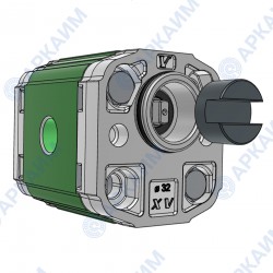 Гидронасос Vivoil X1P1632DBBA (XV-1P/0.9) 1 гр, 0.91 см3, до 5.4 л/мин, 3/8" BSPP, правое вращение