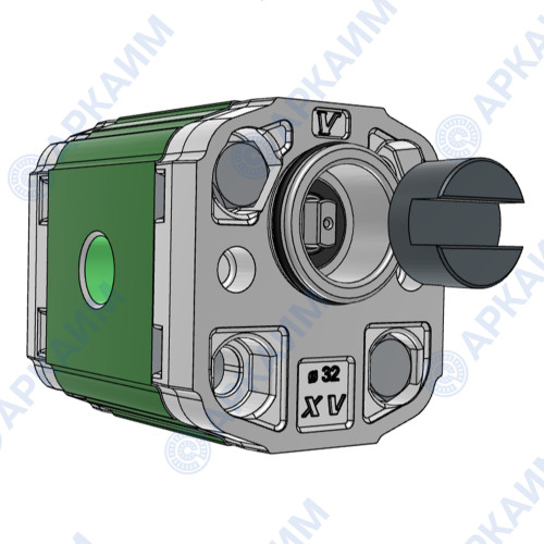 Гидронасос Vivoil X1P3232DBBA (XV-1P/6,5) 1 гр, 6,50 см3, до 32,5 л/мин, 3/8" BSPP, правое вращение