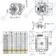 Гидронасос Vivoil X1P3251DBBA (XV-1P/6,5) 1 гр, 6,50 см3, до 32,5 л/мин, 3/8" BSPP, левое вращение