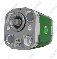 Гидравлический насос Vivoil X1P1641DBBA (XV-1P/0.9) 1 гр, 0.91 см3, до 5.4 л/мин, 3/8" BSPP, левое вращение