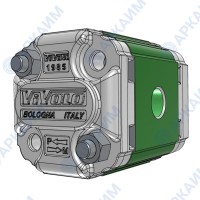 Гидронасос Vivoil X1P2151DBBA (XV-1P/2,6) 1 гр, 2,6 см3, до 15,6 л/мин, 3/8" BSPP, левое вращение