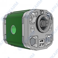 Гидронасос Vivoil X1P1642DBBA (XV-1P/0.9) 1 гр, 0.91 см3, до 5.4 л/мин, 3/8" BSPP, правое вращение