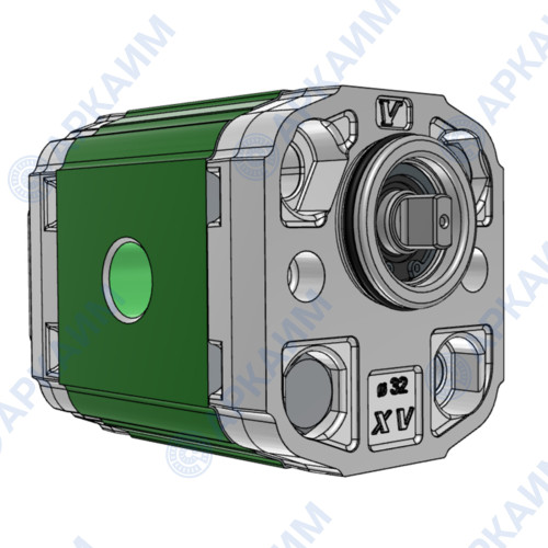 Гидронасос Vivoil X1P1642DBBA (XV-1P/0.9) 1 гр, 0.91 см3, до 5.4 л/мин, 3/8" BSPP, правое вращение