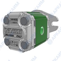 Гидронасос Vivoil X1P1861BBBA (XV-1P/1.7) 1 гр, 1.56 см3, до 10.2 л/мин, 3/8" BSPP6, левое вращение