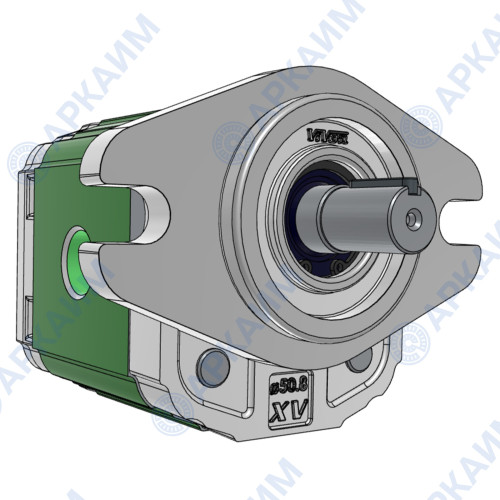 Гидронасос Vivoil X1P3162BBBA (XV-1P/5,9) 1 гр, 5,85 см3, до 29,5 л/мин, 3/8" BSPP, правое вращение