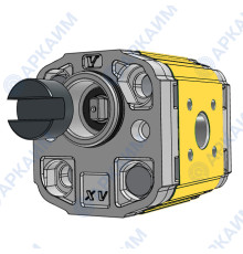 Гидравлический насос Vivoil X2P4131CSRA (XV-2P/0.4) 2 гр, 4.2 см3, до 14 л/мин, Ø15, M6, левое вращение